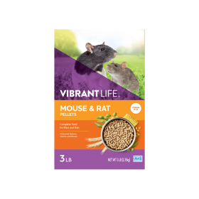 Vibrant Life Mouse and Rat Pellets Balanced Nutritional Food 3 Pounds
