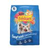 Purina Friskies Dry Cat Food Seafood Sensations With Salmon Tuna And Shrimp Flavors 16 Lb Bag