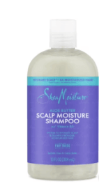SheaMoisture Scalp Moisture Daily Shampoo with Vitamin B3 for All Hair Types, Aloe Butter, 13 fl oz