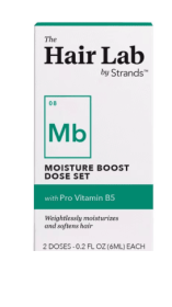 The Hair Lab Moisture Boost Shampoo & Conditioner Dose Set with Pro Vitamin B5 to Nourish Hair, 2 x 0.2 oz.