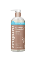 Renpure Coconut & Vitamin E Nourishing Shampoo, for All Hair Types, 28 oz