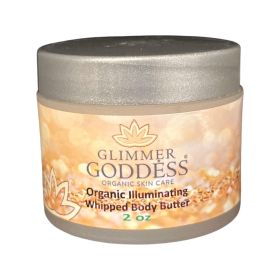 Gold Subtle Color Shimmer Body Butter Travel Size 2 oz Nourish Skin With Vitamins