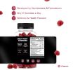 Beet Root Gummies Super Nitric Oxide Beets Supplement Red Beetroot Heart Chews with Grape Seed Power B12 Pomegranate Flavor 60 Chewables Beets