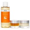 REN - The Gift Of Glow Trio Set: AHA Tonic 100ml + Vitamin Gel Cream 15ml + Radiance Renewal Mask 15ml 707037 3pcs