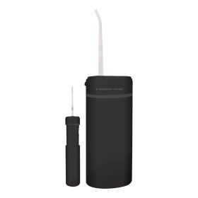Sharper Image Portable Cordless Flosser (white: black)