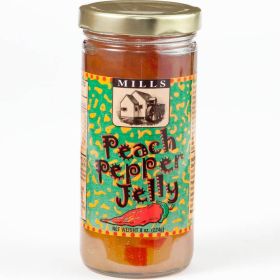 Mills Gourmet Pepper Jelly (Type: Peach)