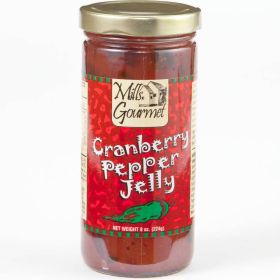 Mills Gourmet Pepper Jelly (Type: Cranberry)